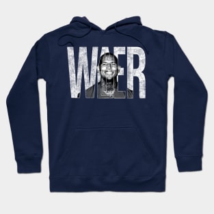 waller typography Hoodie